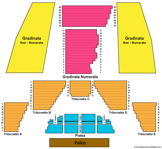 Teatro Antico Di Taormina End Stage Seating Chart